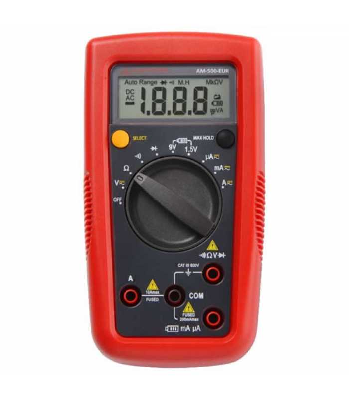 Amprobe AM-500 [4018624] Do-it-Yourself Pro Digital Multimeter, 600V AC/DC, CAT III Rated & Audible Continuity