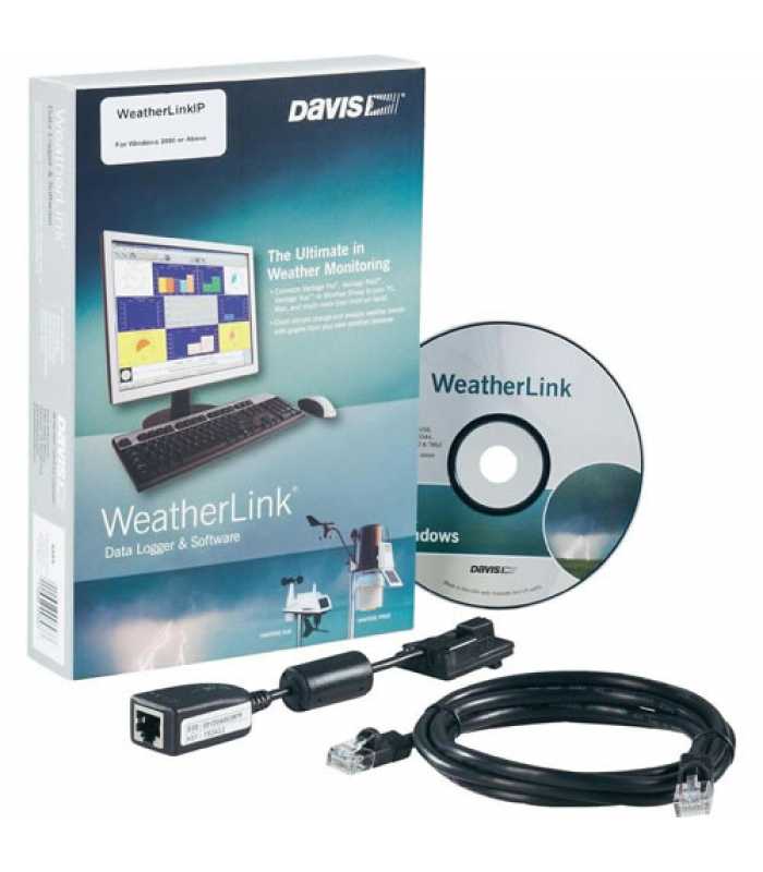 Davis 6555 [6555] Ethernet Data-Logger w/ Windows WeatherLinkIP Software [DIHENTIKAN]
