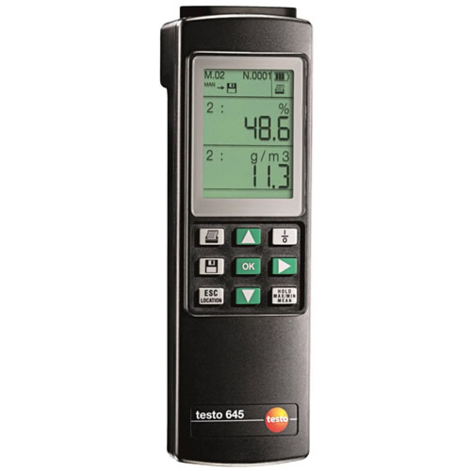 Testo 645 [0560 6450] 2Channel ThermoHygrometer for Industry Jual