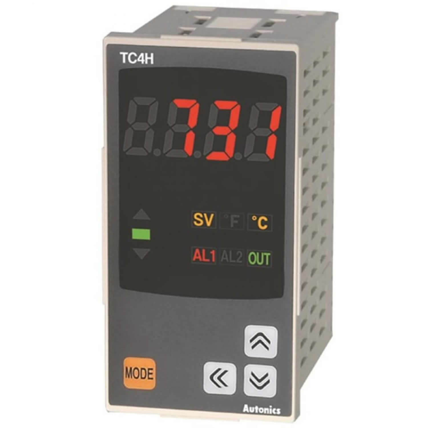 Autonics TC Series [TC4YN4R] Temperature Indicator, (72x36 mm), Single Display, 4 Digit, PID